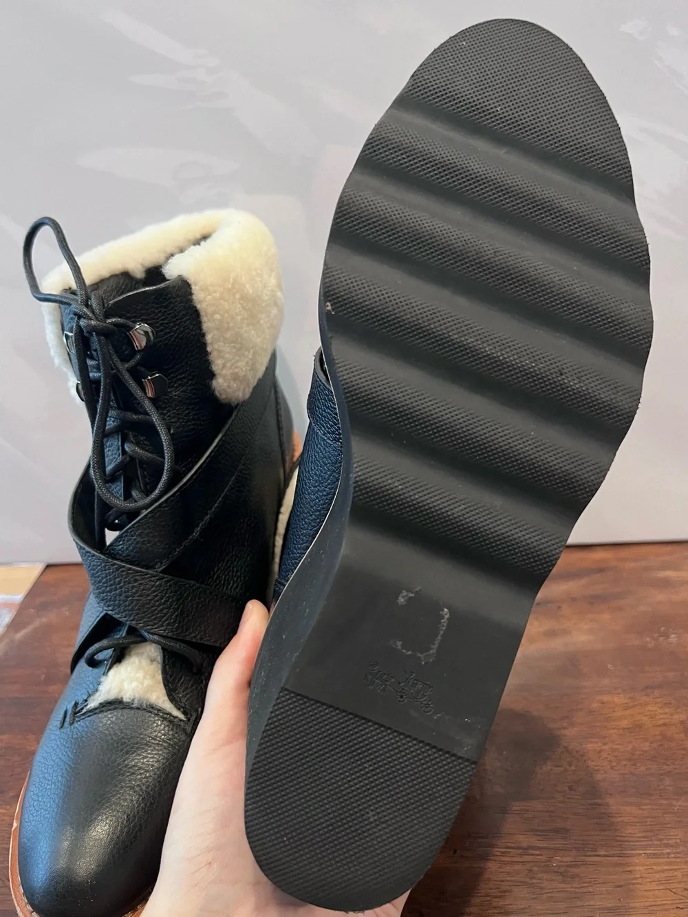 Coach wedge ankle